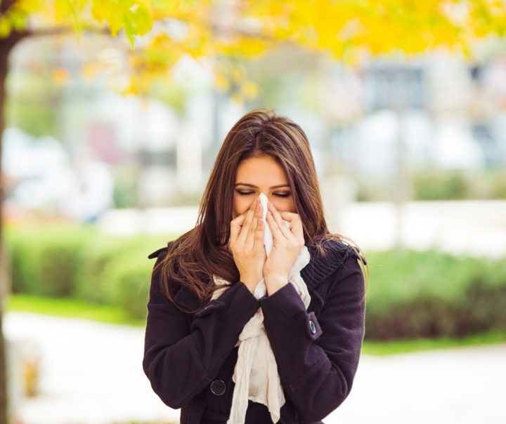 What are the types of allergic reactions?