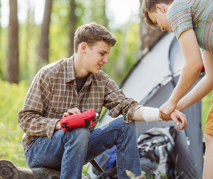 Safe under the stars: Building a camping first-aid kit