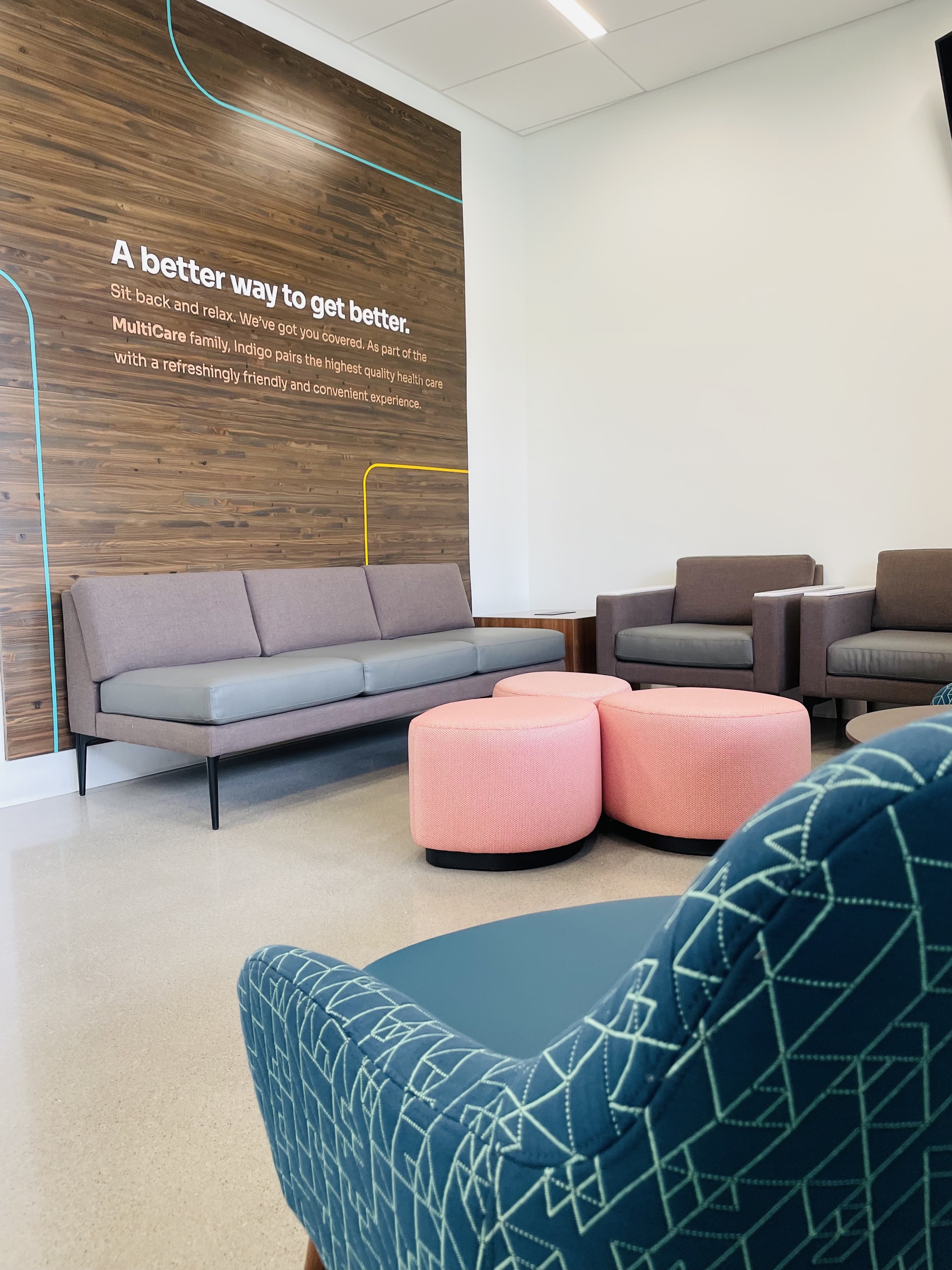 Indigo Urgent Care front lobby