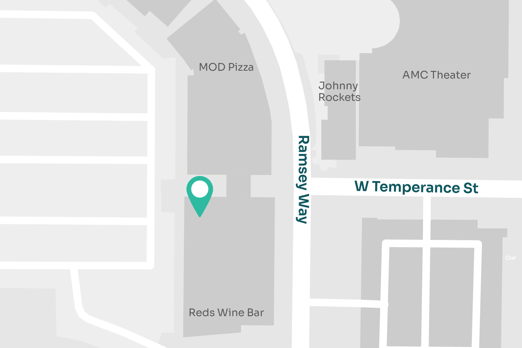 A map displaying location of MultiCare Indigo Urgent Care - Kent