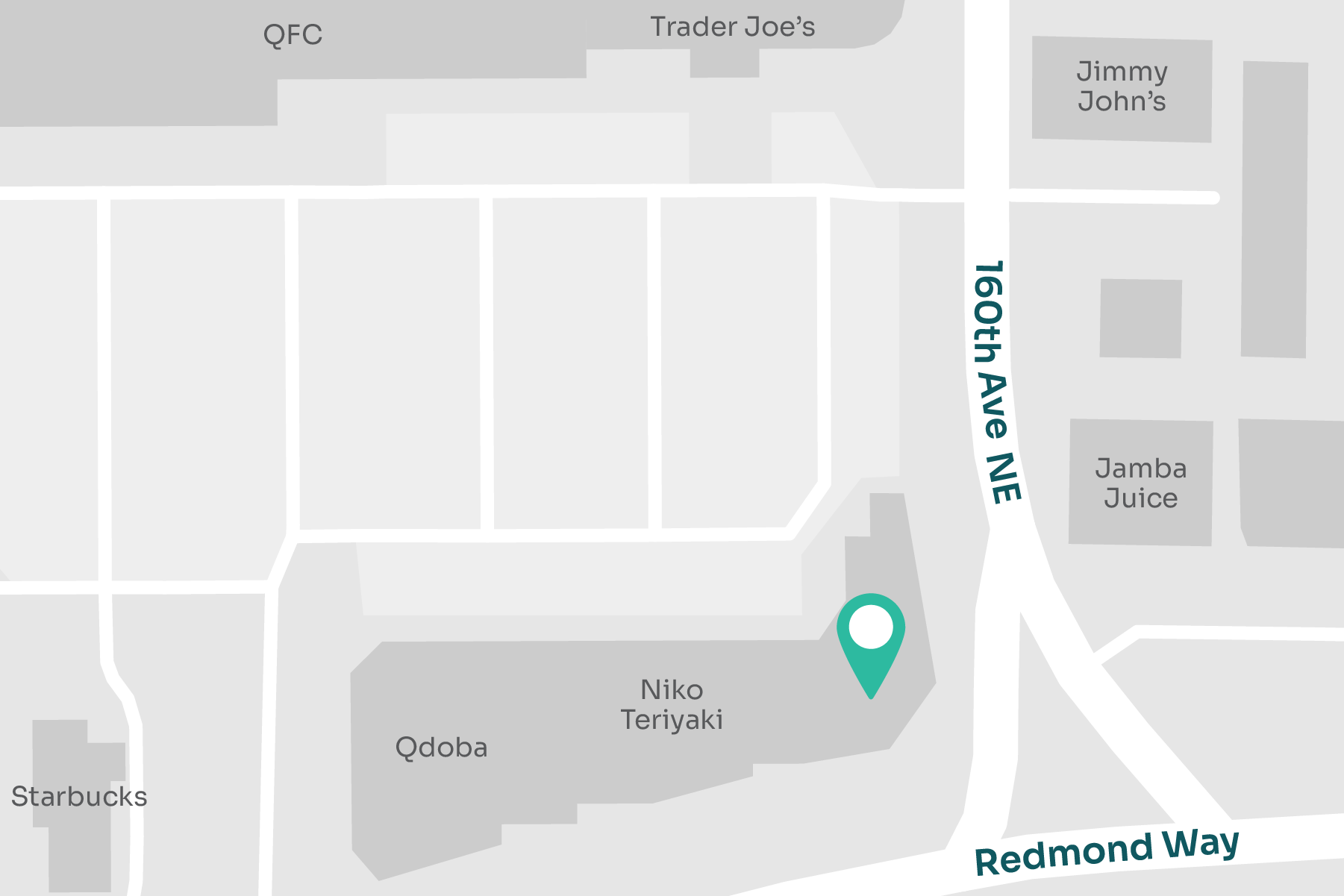 A map displaying location of MultiCare Indigo Urgent Care - Redmond